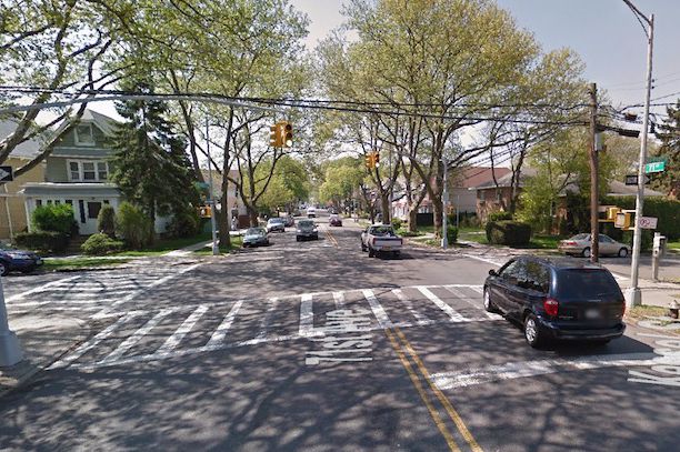 The intersection where Leyla Enukasvili was killed in Forest Hills
